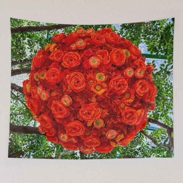Item preview, Las Vegas Great Ball of Red Flowers designed and sold by SafariByMarisa.