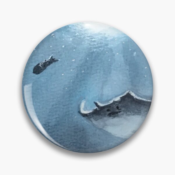 Item preview, Ray in blue ocean designed and sold by NathBros.