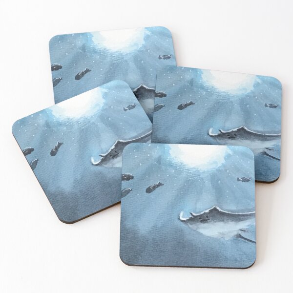 Item preview, Ray in blue ocean designed and sold by NathBros.