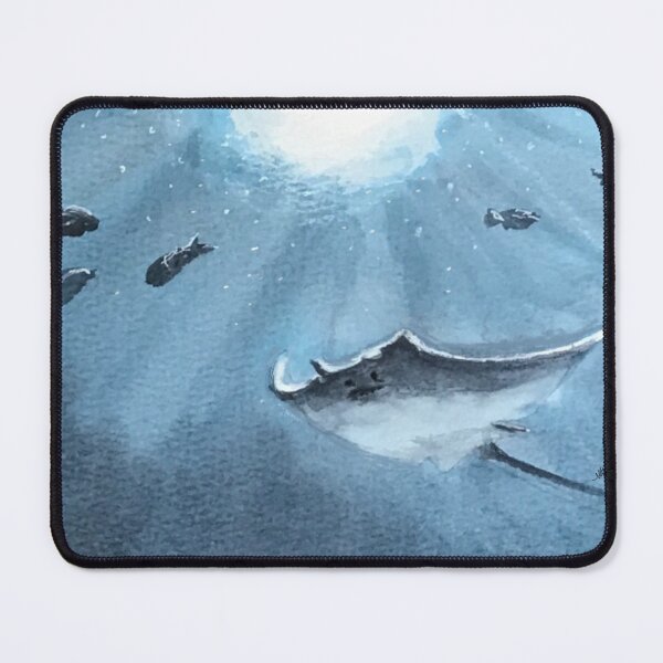 Item preview, Ray in blue ocean designed and sold by NathBros.