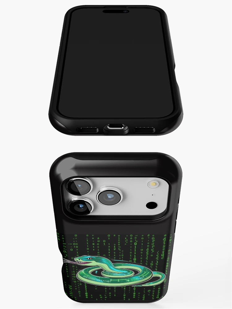Thumbnail 3 of 4, iPhone Case, Python code designed and sold by Floofiness.