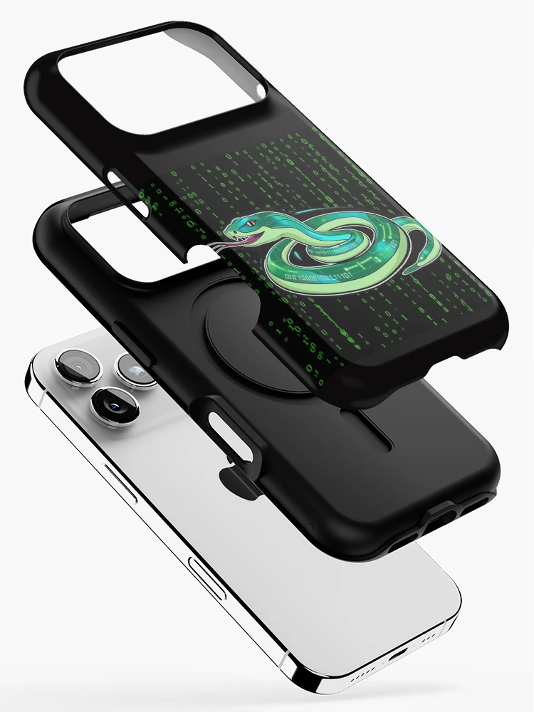 Thumbnail 2 of 4, iPhone Case, Python code designed and sold by Floofiness.
