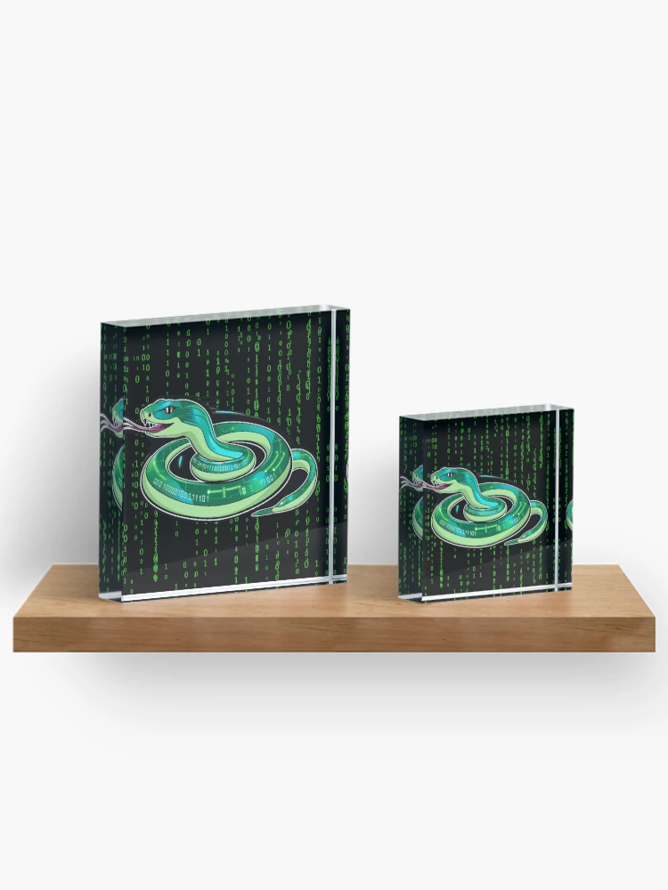 Thumbnail 3 von 5, Acrylblock, Python-Code designt und verkauft von Floofiness.