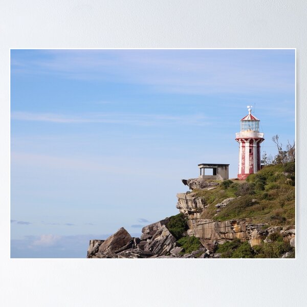 Item preview, Lighthouse off the Coast of Sydney Australia designed and sold by TEXTMEWYGL.
