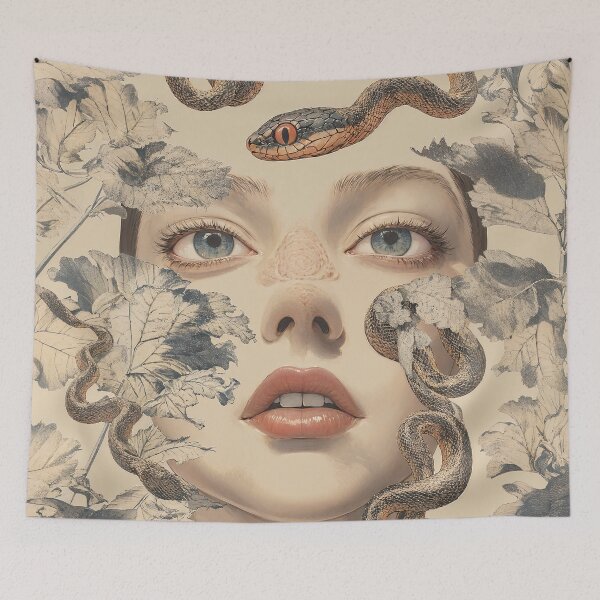 Item preview, Surreal Chinese Year of the Snake designed and sold by yinyuecreation.