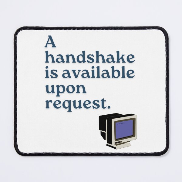 Item preview, Handshake is Available Upon Request designed and sold by Femme Pastel Collective.