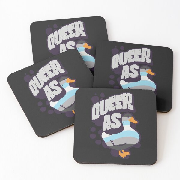 Item preview, Demiboy Queer as Duck LGBT Pride Flag designed and sold by Clara Hollins.