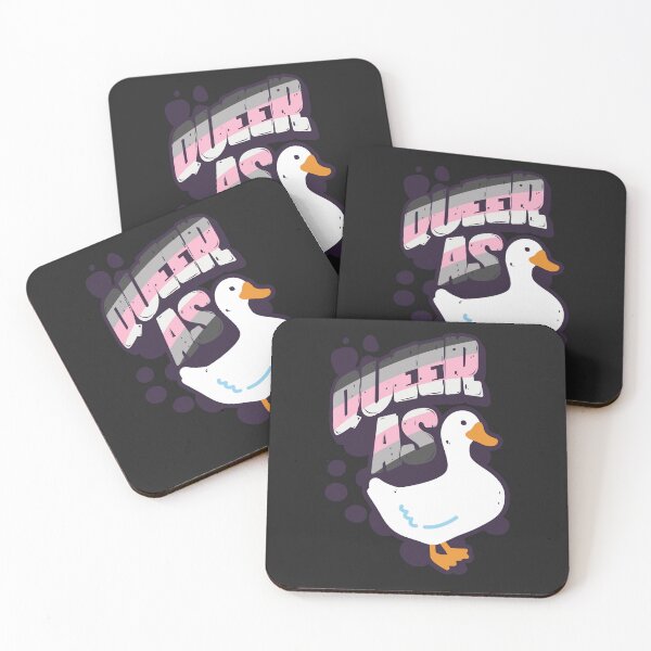 Item preview, Demigirl Queer as Duck LGBT Pride Flag designed and sold by Clara Hollins.