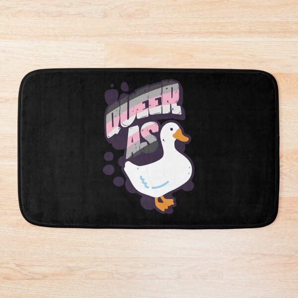 Item preview, Demigirl Queer as Duck LGBT Pride Flag designed and sold by Clara Hollins.