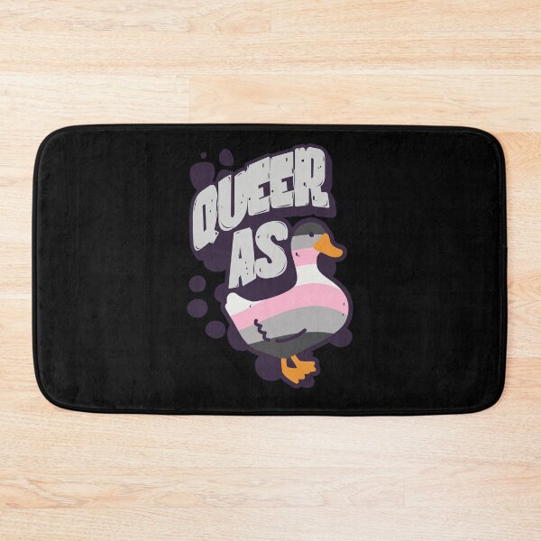 Item preview, Demigirl Queer as Duck LGBT Pride Flag designed and sold by Clara Hollins.