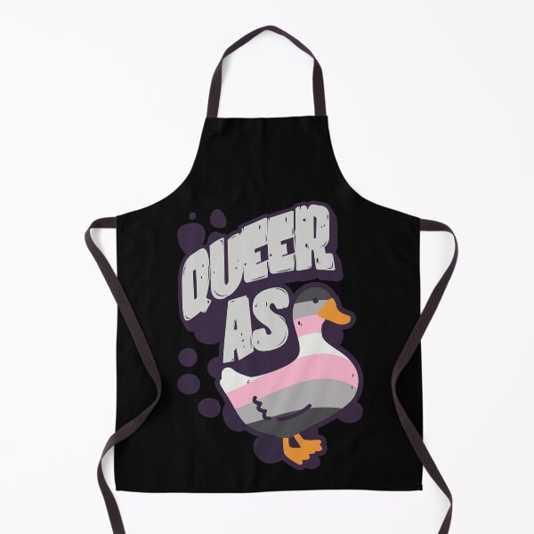 Item preview, Demigirl Queer as Duck LGBT Pride Flag designed and sold by Clara Hollins.