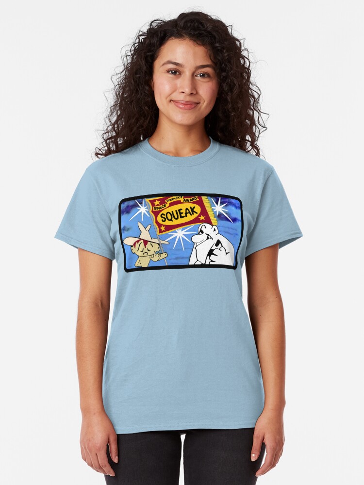 Alternate view of Space Deputy Award for Squeak Classic T-Shirt
