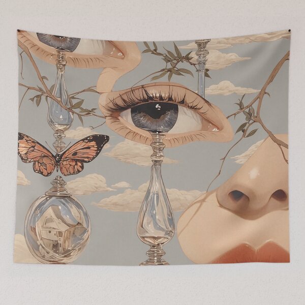 Item preview, Abstract Face designed and sold by yinyuecreation.