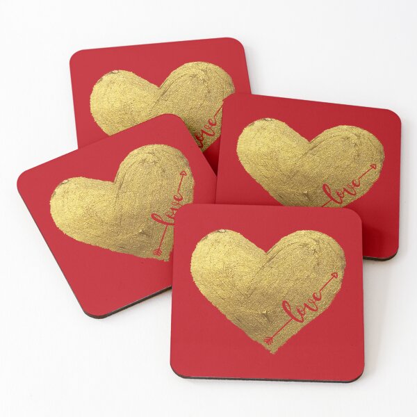 Item preview, "Gold Heart" designed and sold by ChristinesCo.