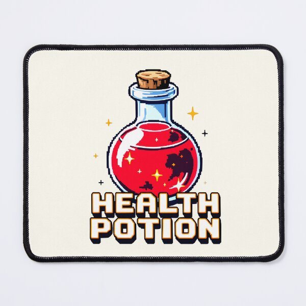 Item preview, Health Potion: Retro Revival designed and sold by Jollys-ArtShop.