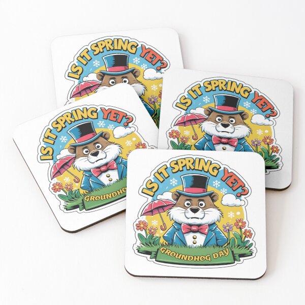 Item preview, Is It Spring Yet? – Funny Groundhog Day Seasonal Design designed and sold by bannzy.