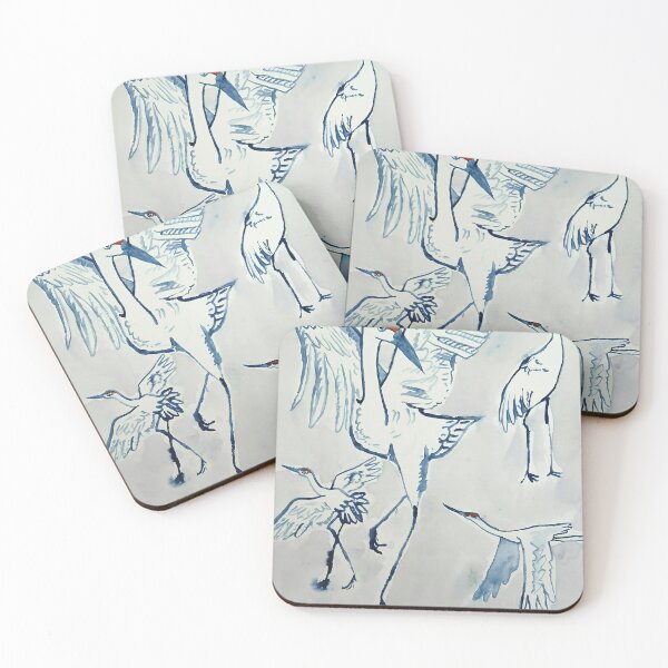 Item preview, Dancing Cranes designed and sold by Bearwizzard.