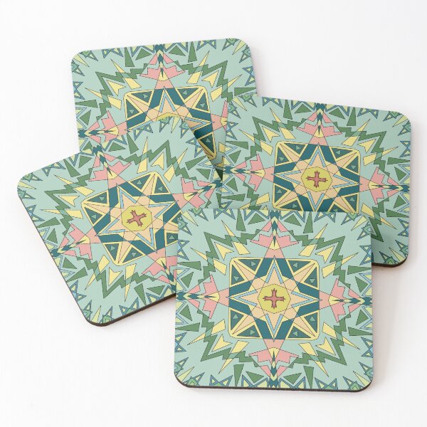 Item preview, Geometric Mandala Pattern  designed and sold by HydrangeaDelMar.