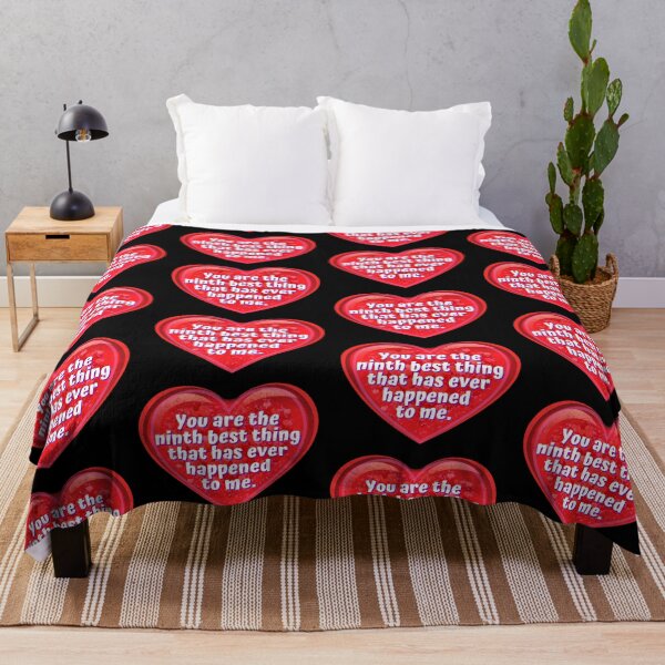 Item preview, HEART: You are the ninth best thing that has ever happened to me. - funny valentines signs designed and sold by DesignsFromTW-S.