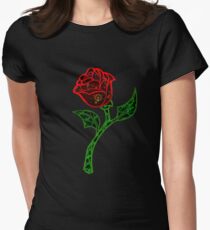The Rose Women's Fitted T-Shirt