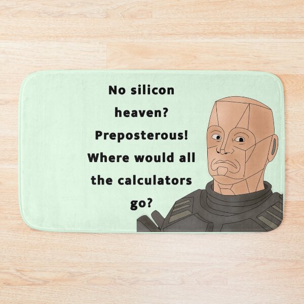 Item preview, Kryten, No Silicon Heaven? designed and sold by MOdrawings.
