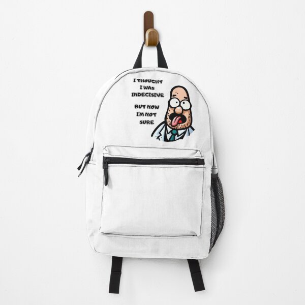 Item preview, Funny Indecisive Character Illustration – Quirky Humor Art designed and sold by Psycho-Crazy.