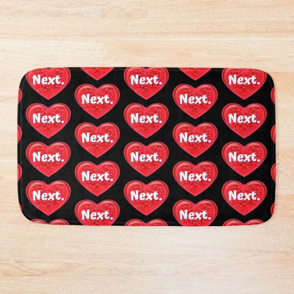 Item preview, HEART:  Next. - funny valentines signs designed and sold by DesignsFromTW-S.