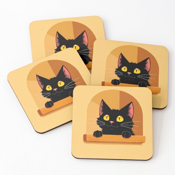 Item preview, "Pecking Cat" #04 designed and sold by Tecno-Art-Land.