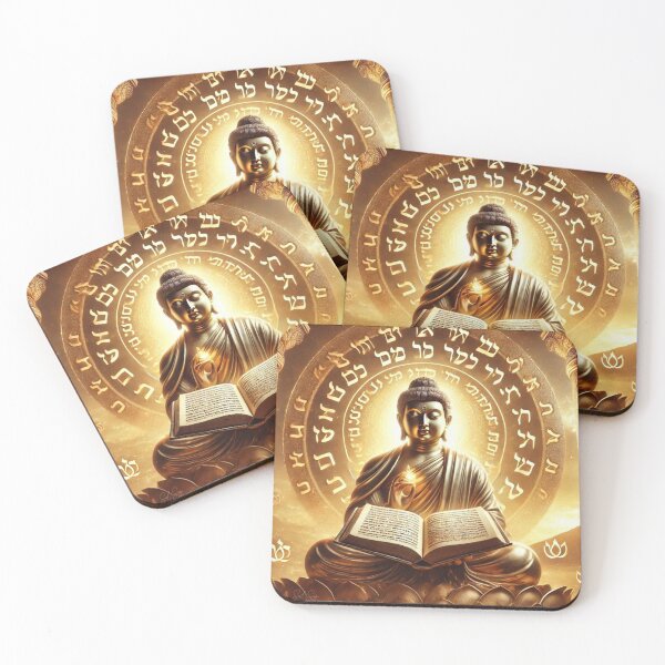 Item preview, Illumination: Buddha and Torah designed and sold by SuryaSolSun.