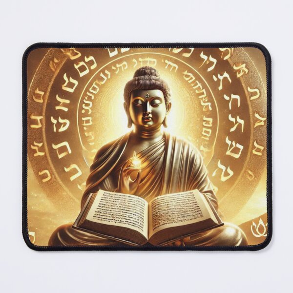 Item preview, Illumination: Buddha and Torah designed and sold by SuryaSolSun.