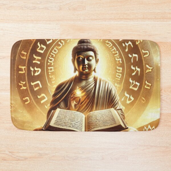 Item preview, Illumination: Buddha and Torah designed and sold by SuryaSolSun.