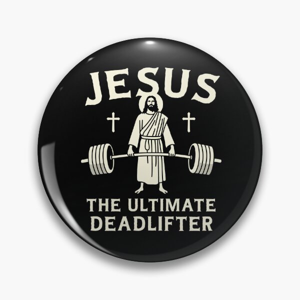 Item preview, Jesus the Ultimate Deadlifter designed and sold by NQArtist.