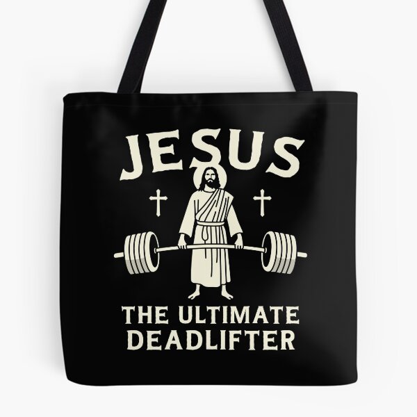 Item preview, Jesus the Ultimate Deadlifter designed and sold by NQArtist.