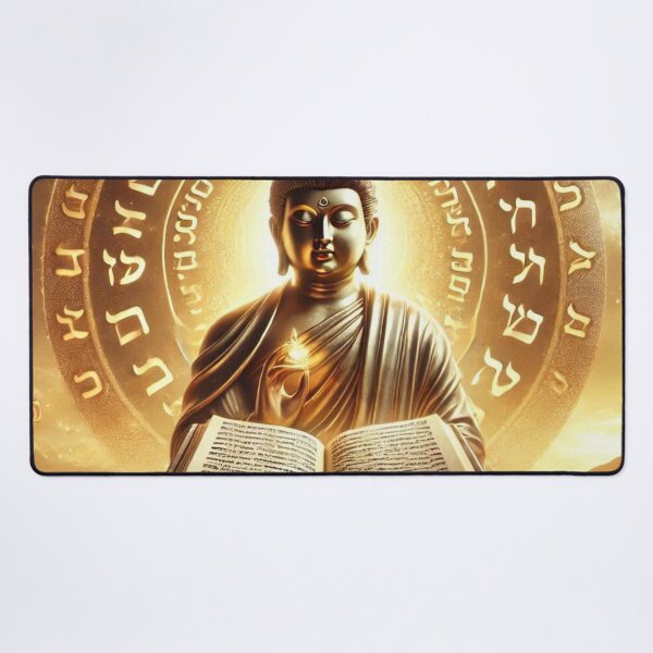 Item preview, Illumination: Buddha and Torah designed and sold by SuryaSolSun.