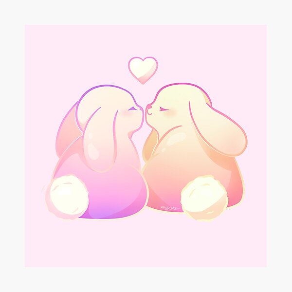 Item preview, Bunny Love designed and sold by heysoleilart.