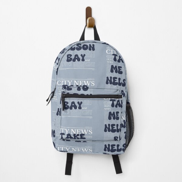 Item preview, "Take Me to Nelson Bay" – Australia, Elegant Newspaper-Style Design designed and sold by RM-Journey.