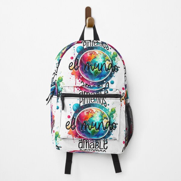 Item preview, El Mundo – Vibrant Watercolor World Design designed and sold by Teacher2Nerds.