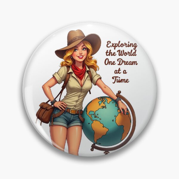 Item preview, Adventurer of the Global World designed and sold by JonelleTshirts.