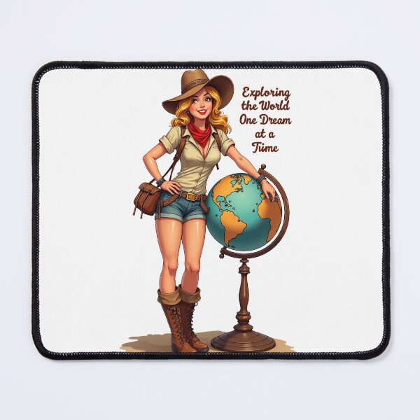 Item preview, Adventurer of the Global World designed and sold by JonelleTshirts.