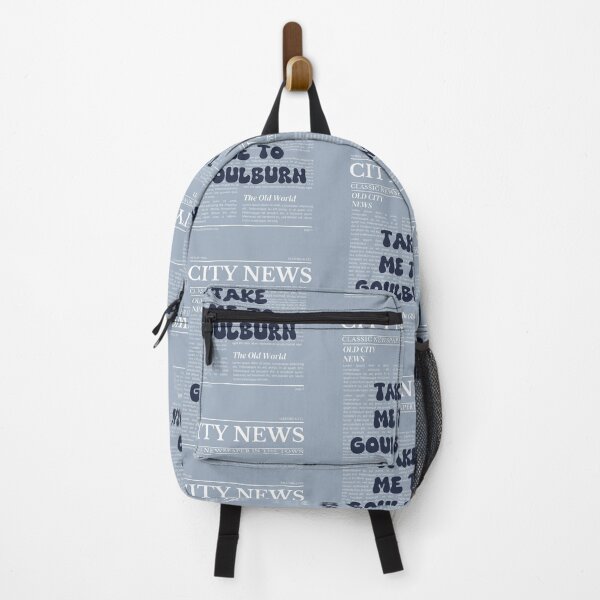 Item preview, "Take Me to Goulburn" – Australia, Elegant Newspaper-Style Design designed and sold by RM-Journey.