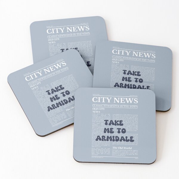 Item preview, "Take Me to Armidale" – Australia, Elegant Newspaper-Style Design designed and sold by RM-Journey.