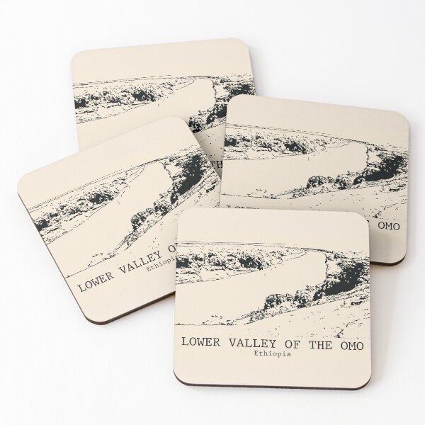 Item preview, Lower Valley of the Omo - Ethiopia designed and sold by Lakeric Cityscapes.