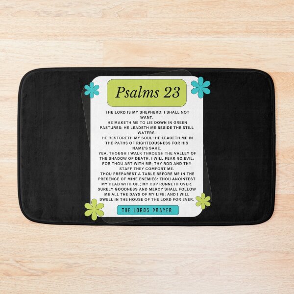 Item preview, Psalms 23 The Lords Prayer designed and sold by wildwhimsical.