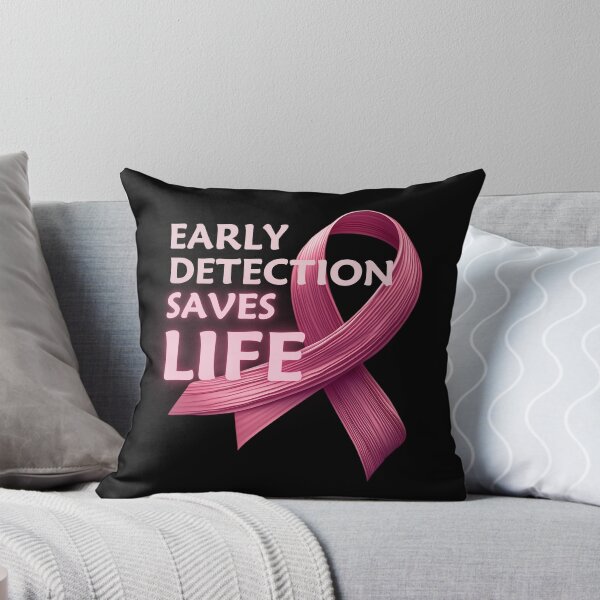 Item preview, Early Detection Saves Lives - Pink Ribbon designed and sold by Taans-Creation.