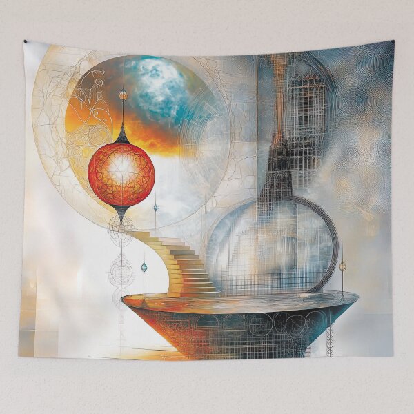 Item preview, "Stairway to the Celestial Sphere" designed and sold by bloorose.
