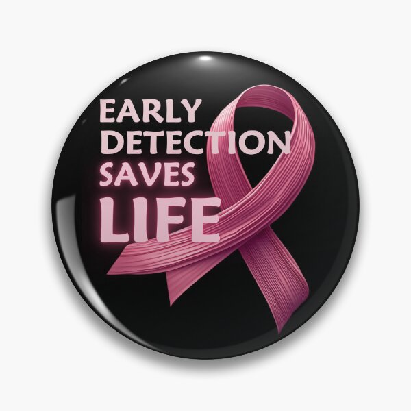 Item preview, Early Detection Saves Lives - Pink Ribbon designed and sold by Taans-Creation.