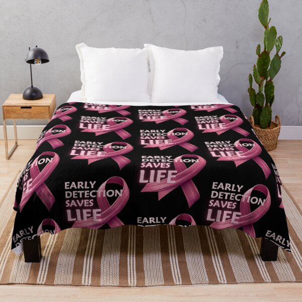 Item preview, Early Detection Saves Lives - Pink Ribbon designed and sold by Taans-Creation.