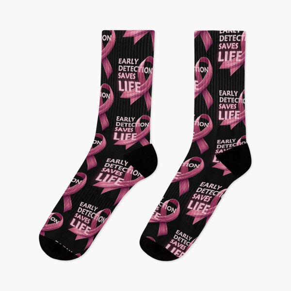 Item preview, Early Detection Saves Lives - Pink Ribbon designed and sold by Taans-Creation.