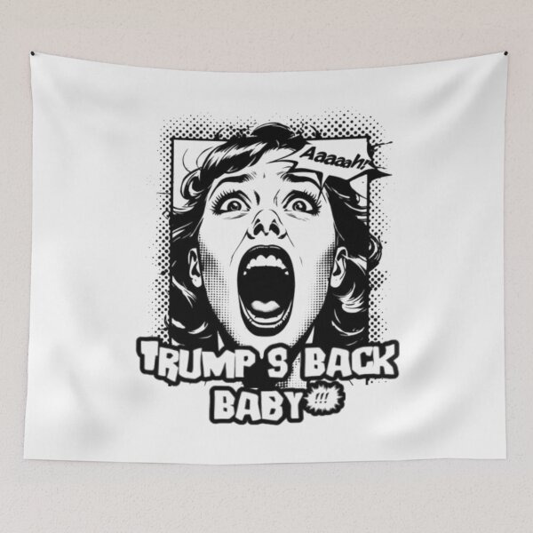 Item preview, Trump Is Back Baby designed and sold by Flirt-Teez.