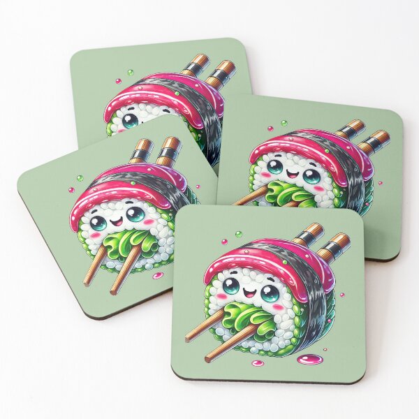Item preview, Sushi Kawaii con Ojos y Sonrisa designed and sold by Astralia.